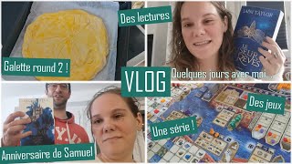 Vlog  Des livres des jeux à manger et lanniversaire dun Samuel [upl. by Htenaj774]