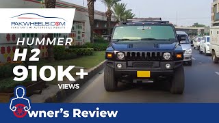 Hummer H2  Owners Review Price Specs amp Features  PakWheels [upl. by Esertak592]