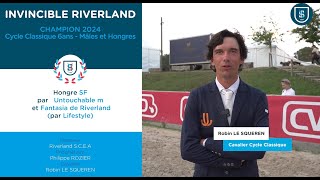 Fontainebleau 2024  Interview Champion des 6 ans EntiersHongres  INVINCIBLE RIVERLAND [upl. by Peadar]