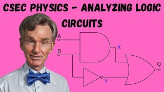 Analyzing Logic Circuits  CSEC Physics [upl. by Eniamret858]