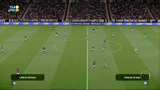 Flamengo x Palmeiras  GAMEPLAY PES 2021 [upl. by Otxilac618]