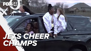 James Clemens Jets win multiple national cheerleading championships [upl. by Annahtur]