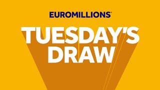 The National Lottery EuroMillions draw results from Tuesday 19 November 2024 [upl. by Eanwahs242]