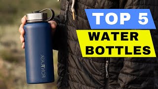 TOP 5 BEST WATER BOTTLE 2024 REVIEW  SMART INSULATED GLASS PLASTIC STAINLESS STEEL BOTTLES [upl. by Manwell365]