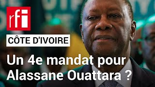 En Côte dIvoire le RHDP a présenté Alassane Ouattara comme le « candidat naturel » • RFI [upl. by Nolyag]