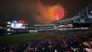 Baseball Fireworks at Nationals Park [upl. by Eilsek]