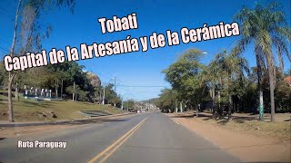 Ciudad de Tobati  Conducir en tiempo real  Driving in Paraguay [upl. by Wertz972]