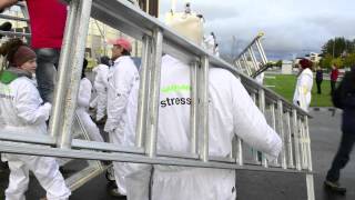 Activists at Forsmark nuclear power plant [upl. by Maison]