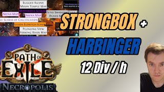 Atlas 324 quotStrongboxes  harbingersquot Necropolis Strategy Poe Path of Exile [upl. by Noni379]