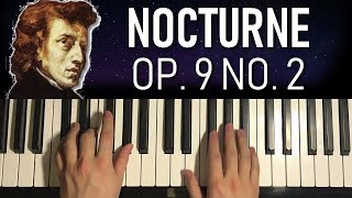 Chopin  Nocturne Op9 No2 Piano Tutorial Lesson [upl. by Johathan887]