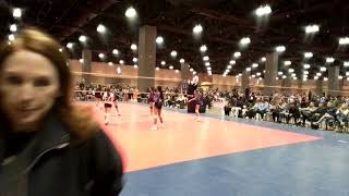 LHVA 14 Purple vs Hardrock 14 Black  Match 3Set 1  Winterfest 12124 [upl. by Enyal408]