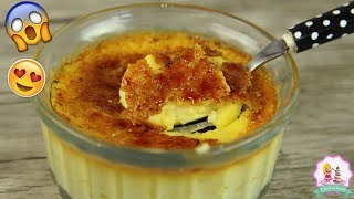 ♡• RECETTE CRÈME BRULÉE  FACILE ET RAPIDE •♡ [upl. by Beitz]