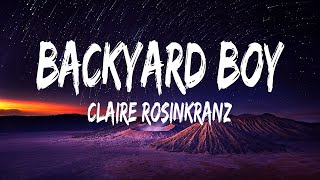 Claire Rosinkranz  Backyard Boy Lyrics  Newjeans Newjeans Olivia Rodrigo Fifty Fifty Jordan [upl. by Richarda]