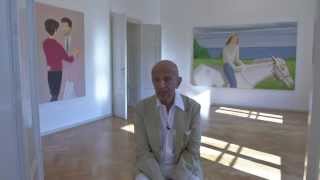 ALEX KATZ  INTERVIEW  45 YEARS OF PORTRAITS  GALERIE THADDAEUS ROPAC  SALZBURG  2014 [upl. by Ellennad]