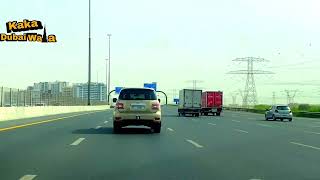 Road trip from sharjah to jumeirah village circle [upl. by Juan]