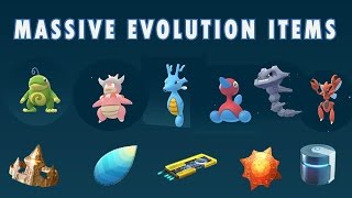 Massive Evolution Items Pokemon Go [upl. by Harte140]