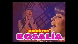 Rosalía  Palabras quotWordsquot audio mejorado  letra 1968 [upl. by Elmina]