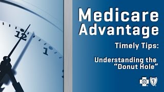 Medicare Advantage  Timely Tips Understanding the Donut Hole [upl. by Aaberg]