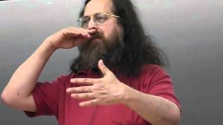 Richard Stallman  Software Patents University of Calgary 2005 [upl. by Deth]