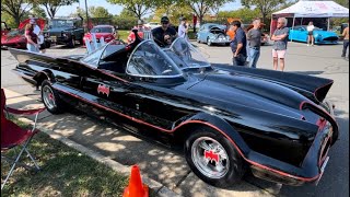 Real Batmobile Cool buildEveryone loved it carsandcigars carsandcoffee batmobile batman 1960s [upl. by Terces189]