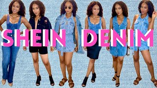 Premium Denim Haul  SHEIN’s BEST 👀 [upl. by Axel]