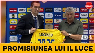 PRIMUL DISCURS al lui Mircea Lucescu NOUL SELECTIONER AL ROMANIEI [upl. by Clayborn851]