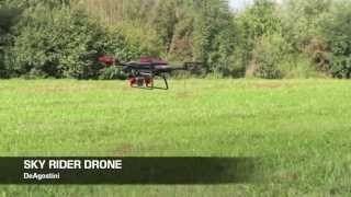 Test di volo Sky Rider Drone DeAgostini by Modellismoit [upl. by Collimore]