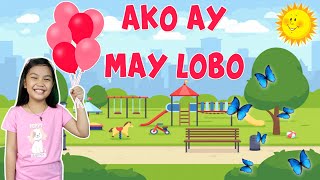 AKO AY MAY LOBO with Lyrics  AWITING PAMBATA  TAGALOG NURSERY RHYMES  ACTION SONG FOR KIDS [upl. by Maiocco]