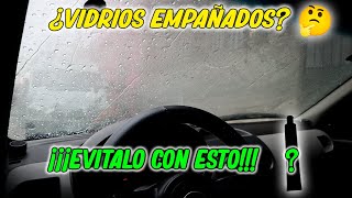 ✅TRUCO 👌🏻para EVITAR que se EMPAÑEN los VIDRIOS de tu AUTO o el PARABRISAS🚗con PRODUCTOS CASEROS😱‼ [upl. by Renat]