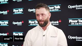 Jon Rahm Santander Global Ambassador on his partnership with Santander and Openbank [upl. by Kerri]