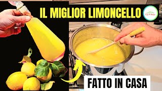 Come Fare Il Miglior Limoncello Fatto In Casa [upl. by Aldarcie973]