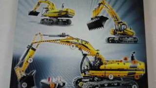 Lego 8043 Motorized Excavator set [upl. by Teague955]