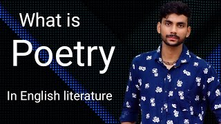 Poetry in English Literature  Forms Of poetry [upl. by Hollington881]