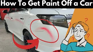 6 Easy Ways To Remove Paint Off a Car [upl. by Irik]