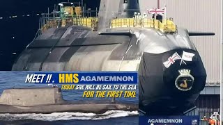 BAE Systems UK Launches HMS Agamemnon Royal Navy’s Sixth Astute Class Submarine [upl. by Eisej718]