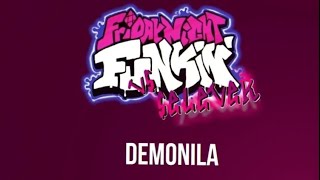 Fnf Roblox Demonila Hard  Selever mod [upl. by Salta]