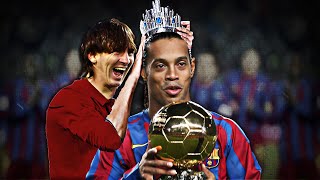 Como Ronaldinho Impediu a FALÊNCIA do Barcelona [upl. by Abil]