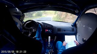 Rallysprint Azkoitia 2015 Julen EtxeberriaJosu Kortabmw 328i e36 [upl. by Nawed]