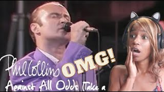 Phil Collins  Against All Odds Take A Look At Me Now  First Time Reaction [upl. by Refynnej]