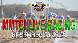 23 November 2024  Philippines Horse Racing Live  Metro Manila Turf Club Inc [upl. by Sewell]