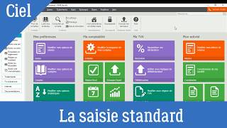 La saisie des écritures comptables dans Ciel Comptabilité [upl. by Atnohsal]