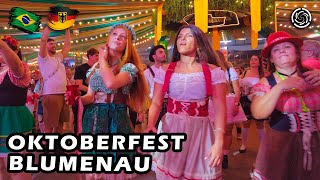 🇧🇷 OKTOBERFEST 🇩🇪 BLUMENAU 2023  Santa Catarina Brazil  Southern Brazil 【 4K UHD 】 [upl. by Olivann]