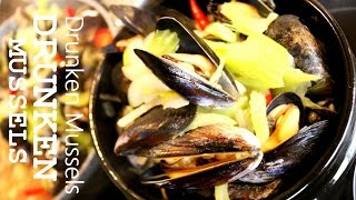 Drunken Mussels Recipe  Moules Marinière with Sherry Wine  Mussels Mariniere Recipe 醉贻贝的做法 [upl. by Phelan]