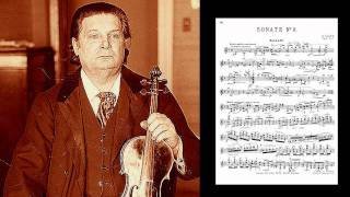 DAVID OISTRAKH plays Sonata for violin no 3 from EUGÈNE YSAŸE [upl. by Besnard]