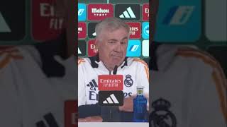 ANCELOTTI quotLA AFICIÓN DEL REAL MADRID ESTÁ ACOSTUMBRADA A UN FÚTBOL DE ROCKampROLLquot madridista [upl. by Lorena]