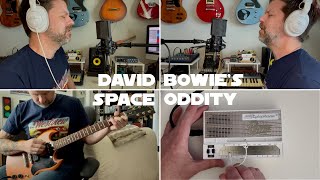 David Bowies Space Oddity covered on guitar amp Stylophone [upl. by Cinnamon]