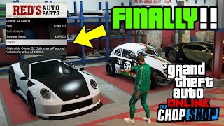 GTA 5  Claim Feature is FINALLY Here  Salvage Yard Vehicle Robberies [upl. by Kcirttap]