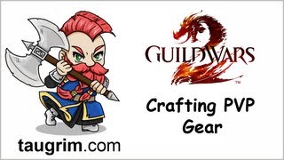 Guild Wars 2 Mystic Forge PVP Gear Crafting [upl. by Elleirb]