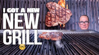 I GOT A BRAND NEW GRILL AND WERE BREAKING IT IN WITH THE BEST STEAK  SAM THE COOKING GUY [upl. by Yespmed]