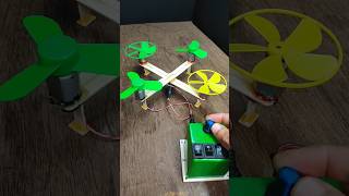 How to Make Drone At Home Easy  making drone using dc motor [upl. by Uv]